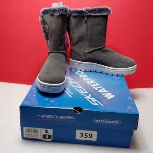 Skechers  Girls Street Cleats Drizzly Dream  size- 4 girls  COD/359